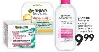 Brunet Garnier soins pour le visage sélectionnés offer