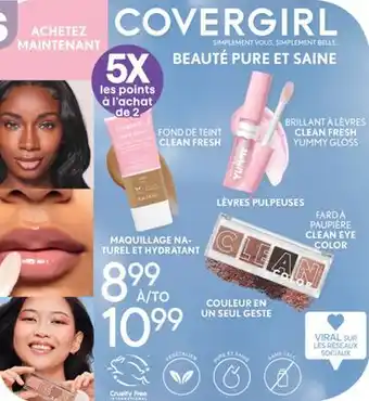 Brunet Covergirl offer