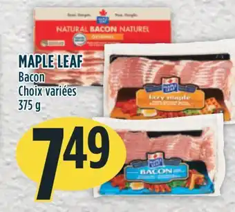 Marché Adonis Maple leaf bacon offer