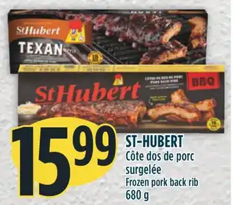 Marché Adonis St-hubert côte dos de porc surgelée offer
