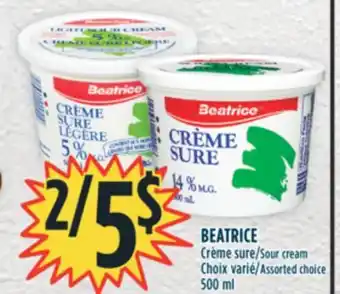Marché Adonis Beatrice crème sure offer