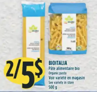 Marché Adonis Bioitalia pâte alimentaire bio offer