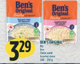 Marché Adonis Ben's original riz offer