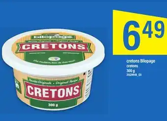 Maxi Cretons bilopage offer