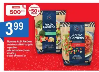 Maxi Légumes arctic gardens offer