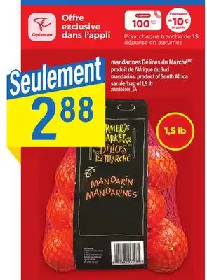 Maxi Mandarines délices du marchémc produit de l'afrique du sud mandarins offer