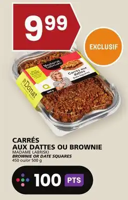 Rachelle-Bery Grocery Madame labriski brownie or date squares offer