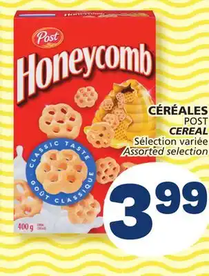 Marché Bonichoix Post cereal offer