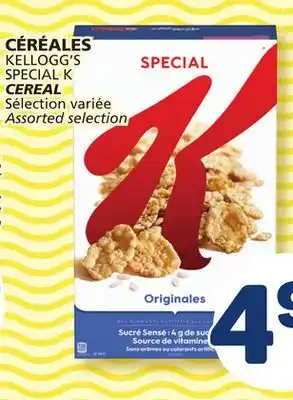 Marché Bonichoix Kellogg's special k cereal offer