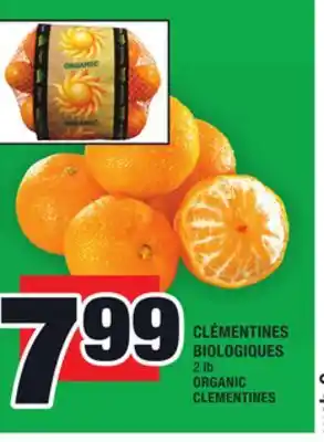 Super C Clémentines biologiques | organic clementines offer