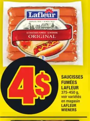 Super C Saucisses fumées lafleur | lafleur wieners offer