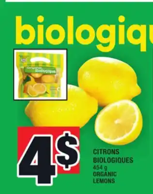 Super C Citrons biologiques | organic lemons offer