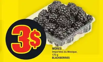 Super C Mûres | blackberries offer