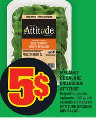 Super C Mélange de salade biologique attitude | attitude organic mix salad offer