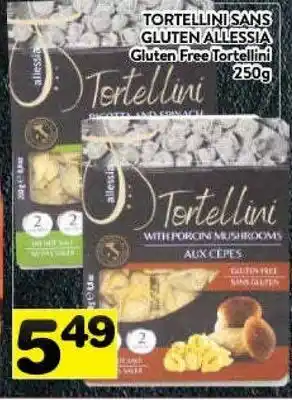 Supermarché PA Tortellini sans gluten allessia offer