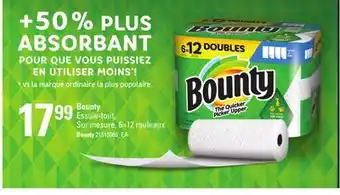 Provigo Bounty, 6=12 rouleaux offer