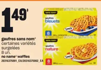 Provigo Gaufres sans nom , 8 un offer