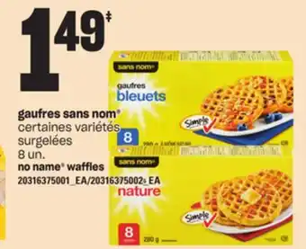 Provigo Gaufres sans nom , 8 un offer