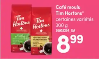 Provigo Café moulu tim hortons , 300 g offer