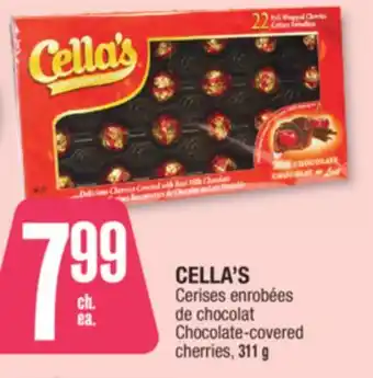 Jean Coutu Cella's chocolate-covered cherries offer