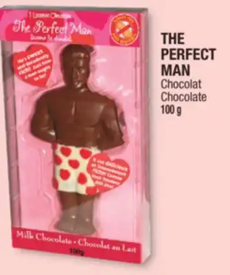 Jean Coutu The perfect man chocolate offer