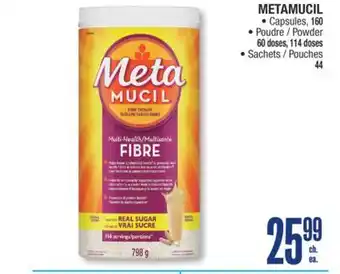 Jean Coutu Metamucil offer