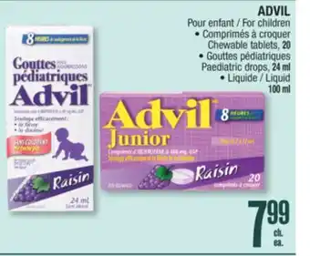 Jean Coutu Advil for children offer