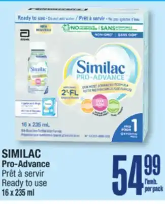Jean Coutu Similac pro-advance ready to use offer