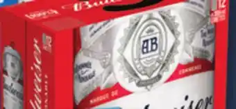 IGA BUDWEISER BEER offer