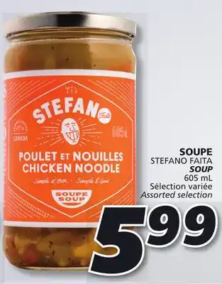 IGA STEFANO FAITA SOUP offer