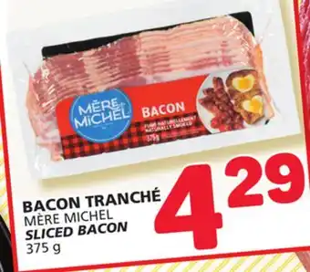 Marché Bonichoix MÈRE MICHEL SLICED BACON offer