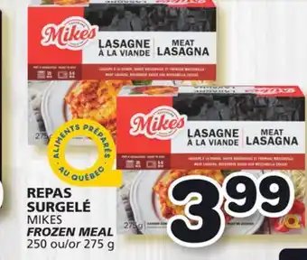 Marches Tradition MIKES FROZEN MEAL offer