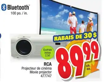 Jean Coutu RCA Movie projector offer