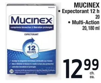 Jean Coutu MUCINEX offer
