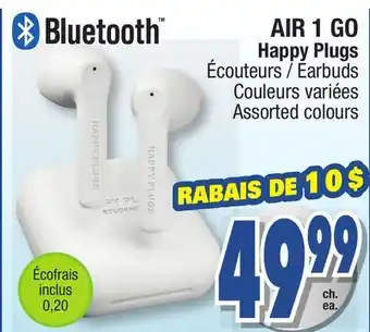 Jean Coutu AIR 1 GO Happy Plugs Earbuds offer