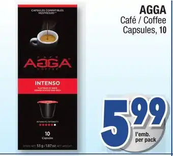 Jean Coutu AGGA Coffee offer