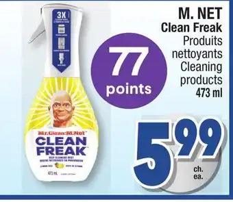 Jean Coutu M. NET Clean Freak Cleaning products offer