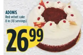 Marché Adonis ADONIS Red velvet cake offer