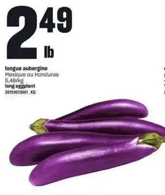 Provigo Long Eggplant offer