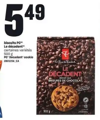 Provigo PC Decadent Cookie offer