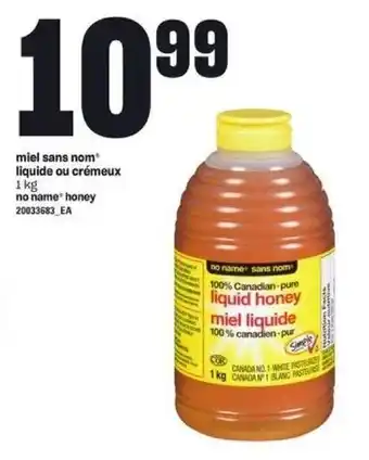 Provigo No Name Honey offer
