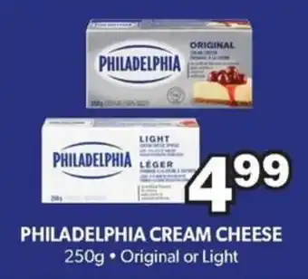 Colemans PHILADELPHIA CREAM CHEESE 250g Original or Light offer
