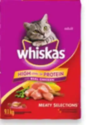 Walmart Whiskas Dry Cat Food offer