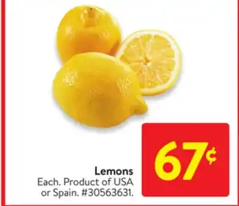 Walmart Lemons offer