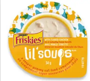 Walmart Purina Friskies Lil Soups Wet Cat Food offer