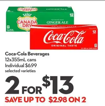 Longo's Coca-Cola Beverages offer