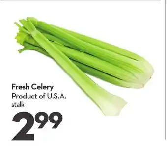Longo's Fresh Celery offer
