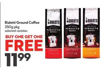 Longo's Bialetti Ground Coffee offer
