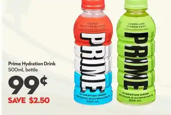 Longo's Prime Hydration Drink offer