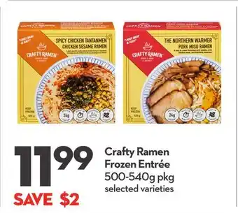 Longo's Crafty Ramen Frozen Entrée offer